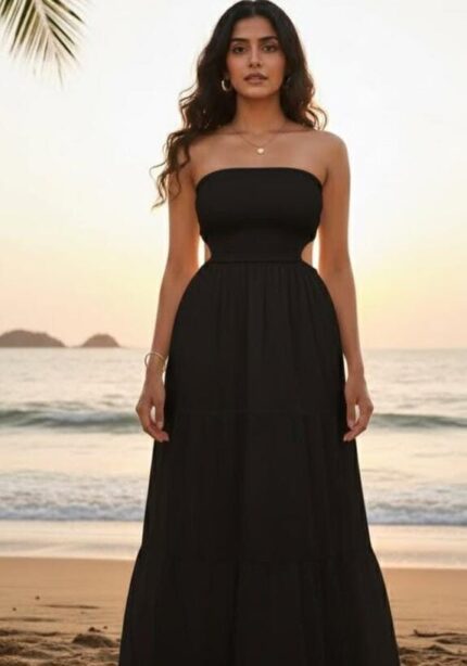 Backless Maxi Dress